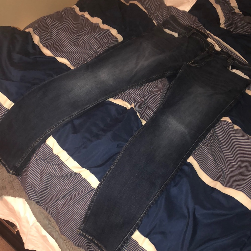 Pair of Hollister jeans.